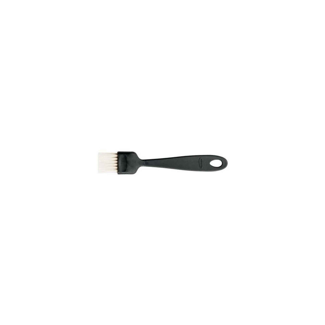 Fiskars bagepensel 20 cm i sort plast, opvaskemaskinesikker med fleksible børster for jævn pensling.