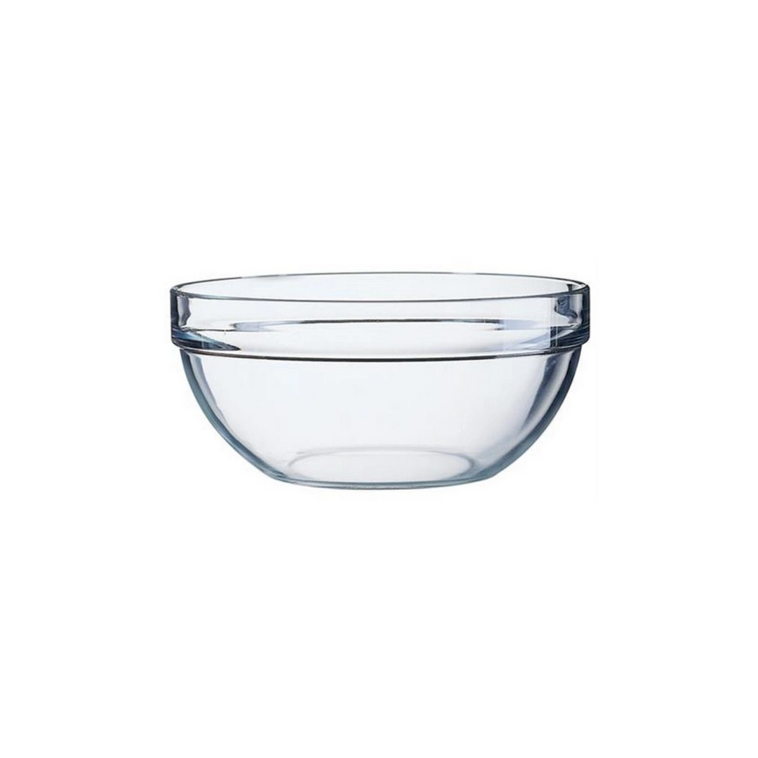Glasskål 17 cm - Praktisk glasskål med 17 cm i diameter. Leveres som pakke med 6 stk. fra Cares.dk.
