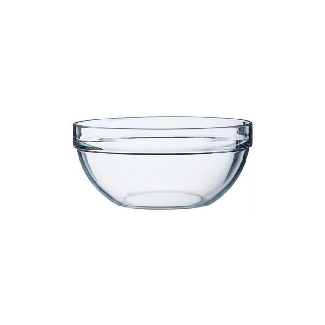Glasskål 26 cm - Praktisk glasskål med 26 cm i diameter. Leveres som pakke med 6 stk. fra Cares.dk.