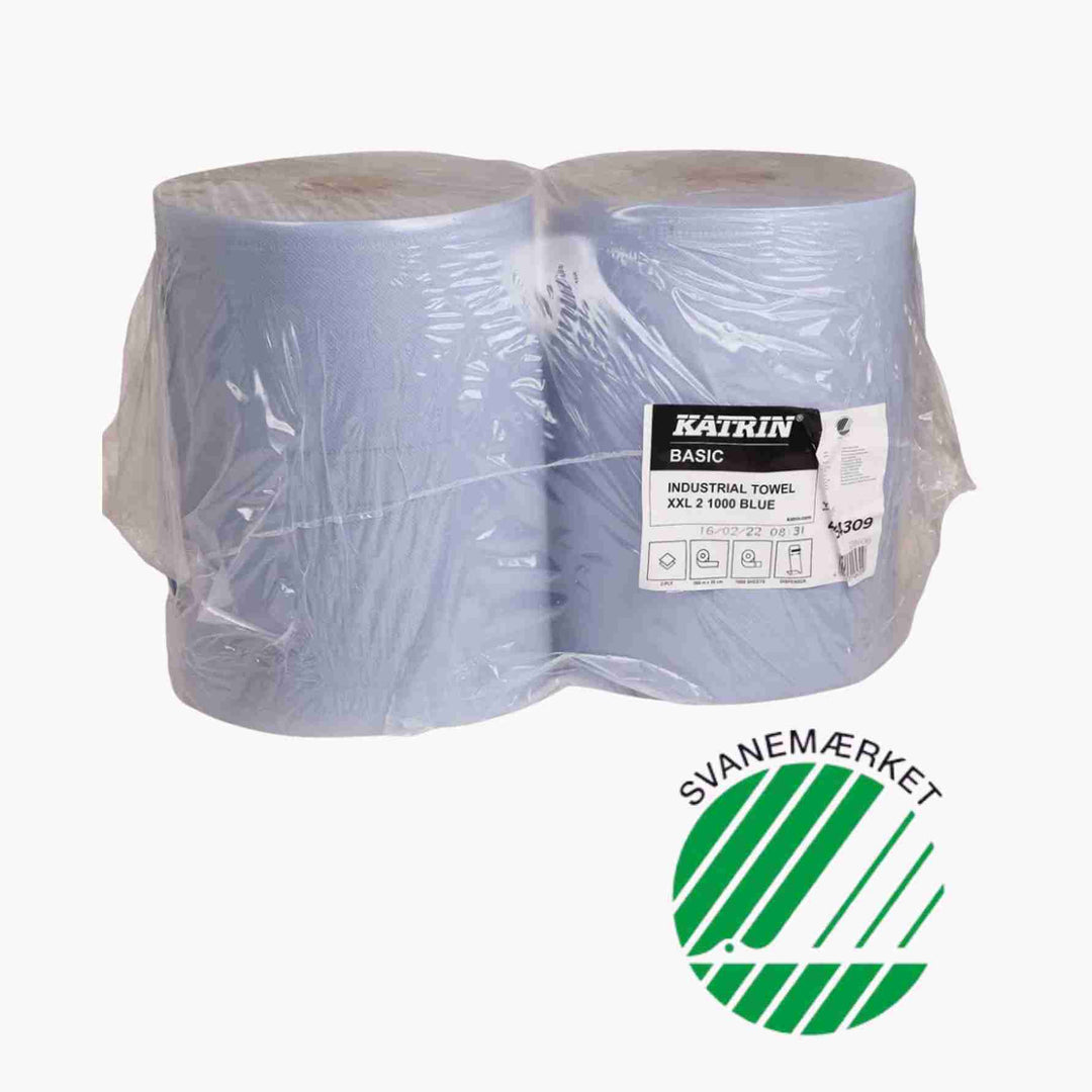 Katrin Basic hand towel – 2-lags design for effektiv håndtørring, økonomisk valg og miljøvenlig løsning.