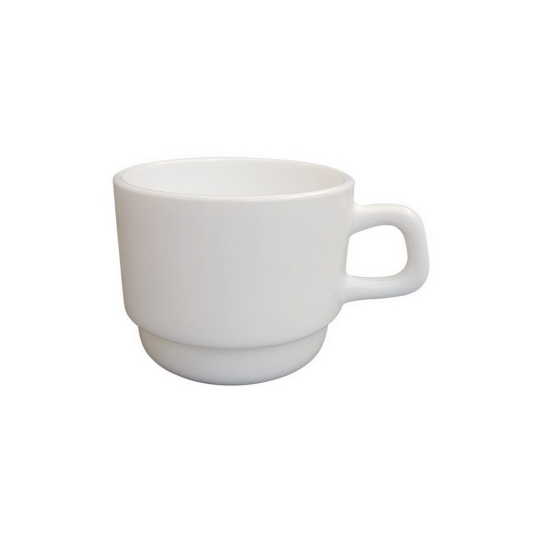 Kop Arcopal med 19 cl kapacitet, ideel til varme drikke, 12 stk pakke.