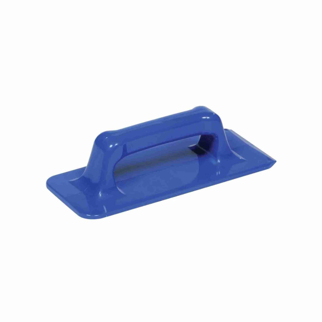 Padholder Minatol med håndgreb, blå, 24x9 cm, giver nem håndtering af skurenylon, ideel til rengøring af gulve og vægge, 1 stk.
