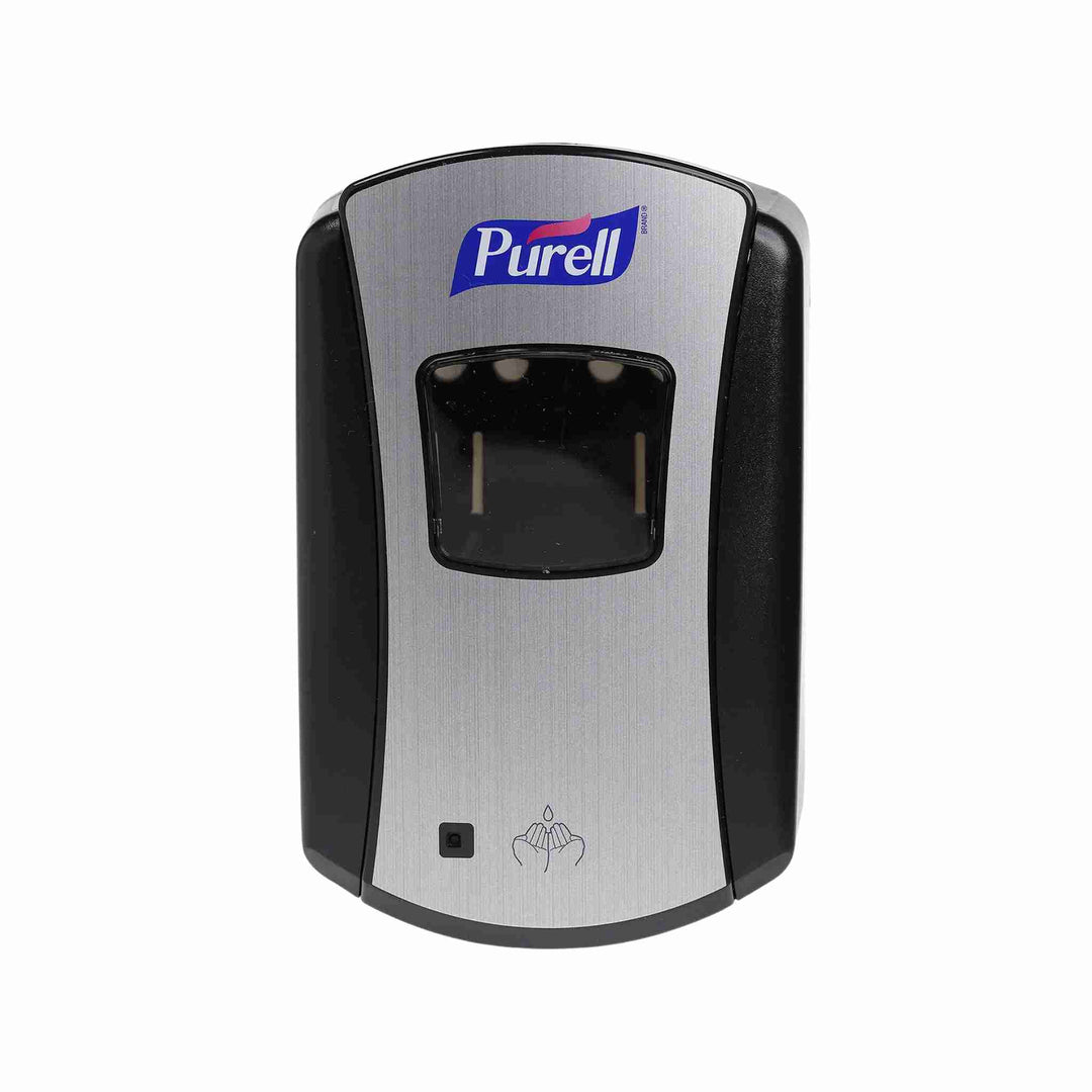Spritdispenser Purell LTX-7 Sort/krom, 700 ml, 1 stk. Berøringsfri og kompakt dispenser med lavt energiforbrug, fremstillet af genanvendt PET.