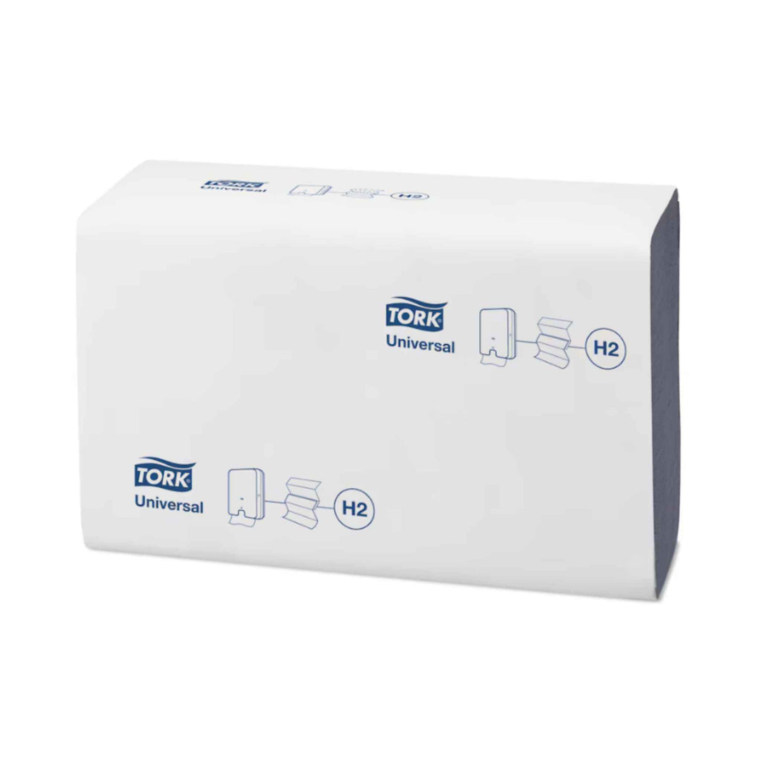 Tork 150388 H2 Xpress Universal blå håndklædeark – økonomisk én‑ad‑gangen dispensering, fødevaregodkendt og forbedrer hygiejnen.