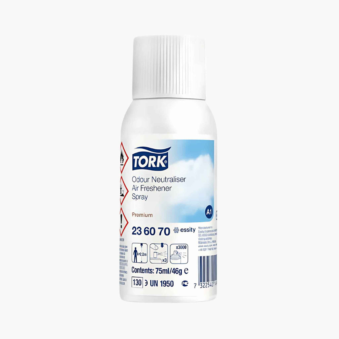 Tork 236070 neutral luftfrisker med patenteret teknologi, neutral duft og langvarig lugtneutralisering for frisk luft.