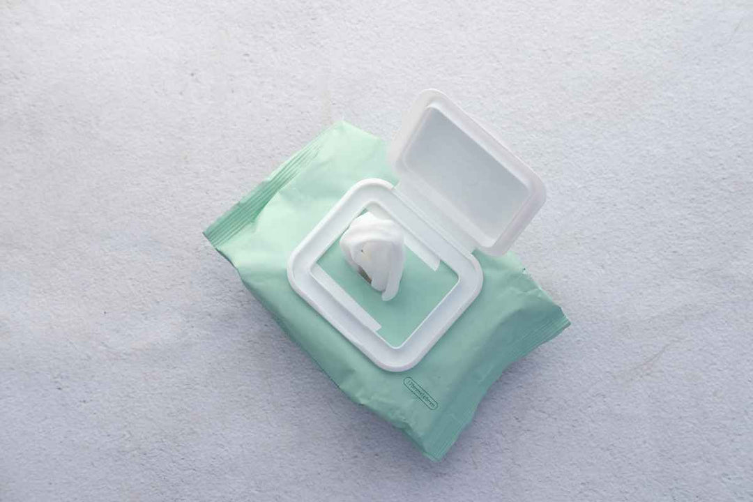 Skånsom pleje med vådservietter uden parfume