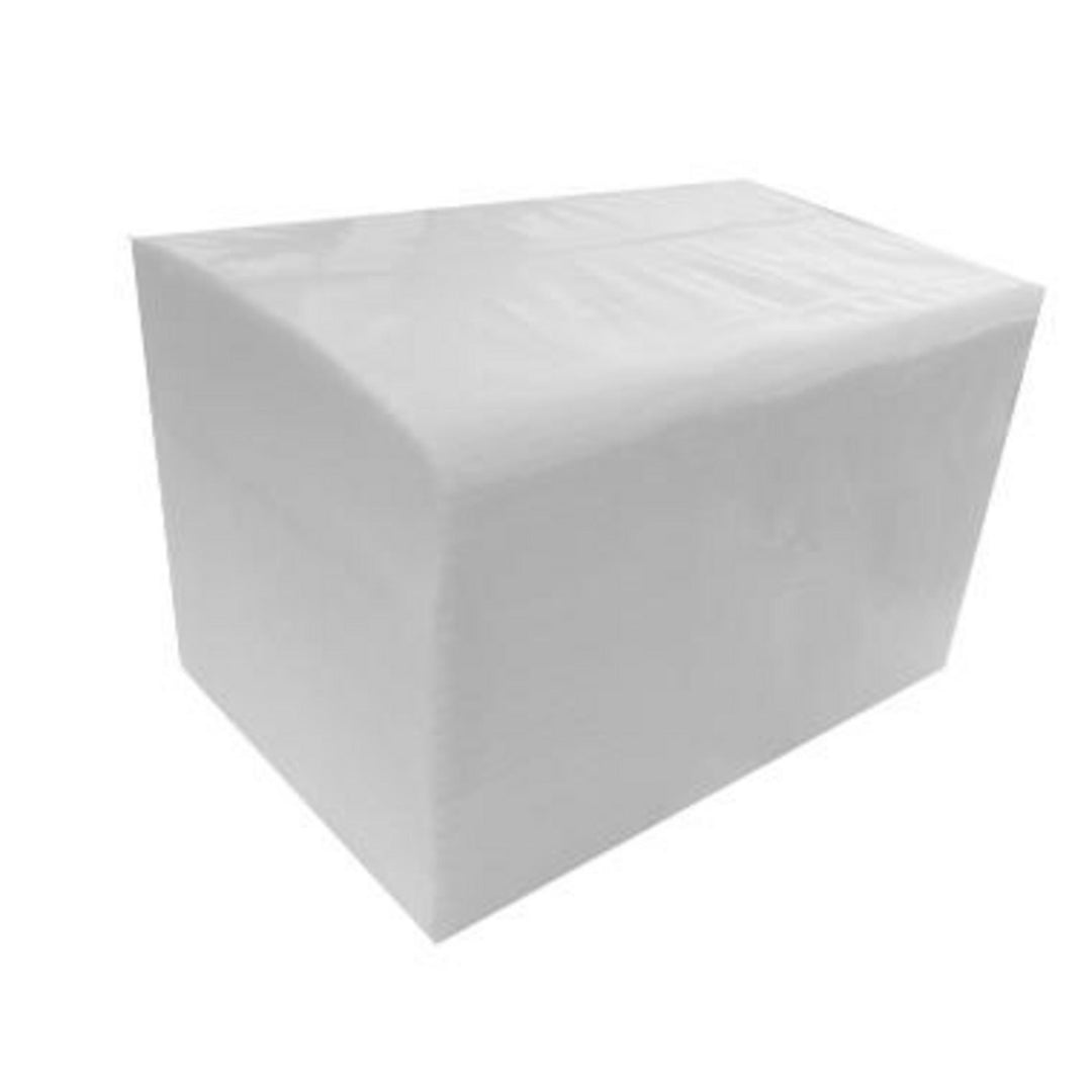 Serviet TableSMART hvid 2-lags nyfiber, interfoldet til dispensering i borddispenser, FSC-certificeret