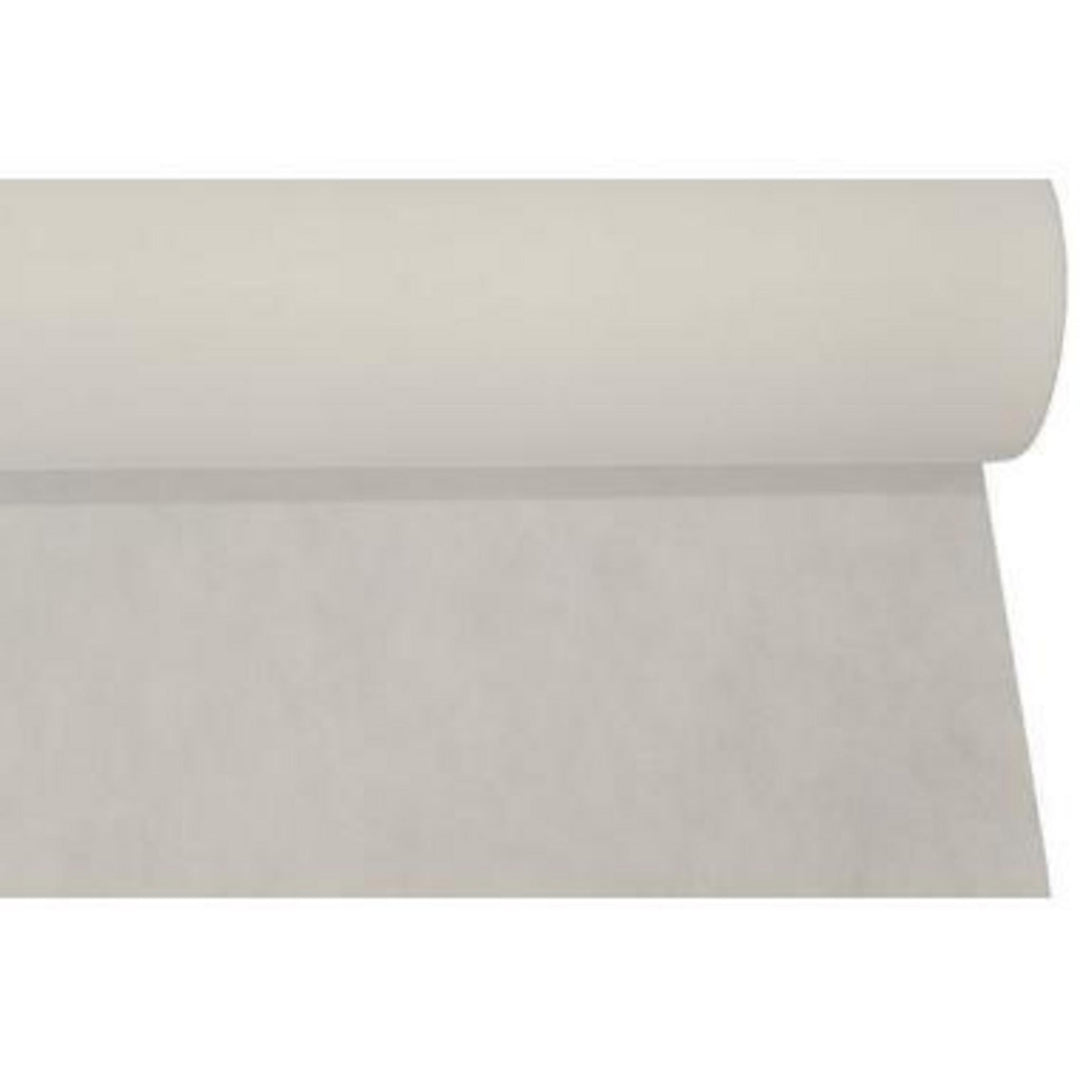 Rulledug i hvidt nonwoven, 1,3 m bred og 25 m lang, blød og absorberende