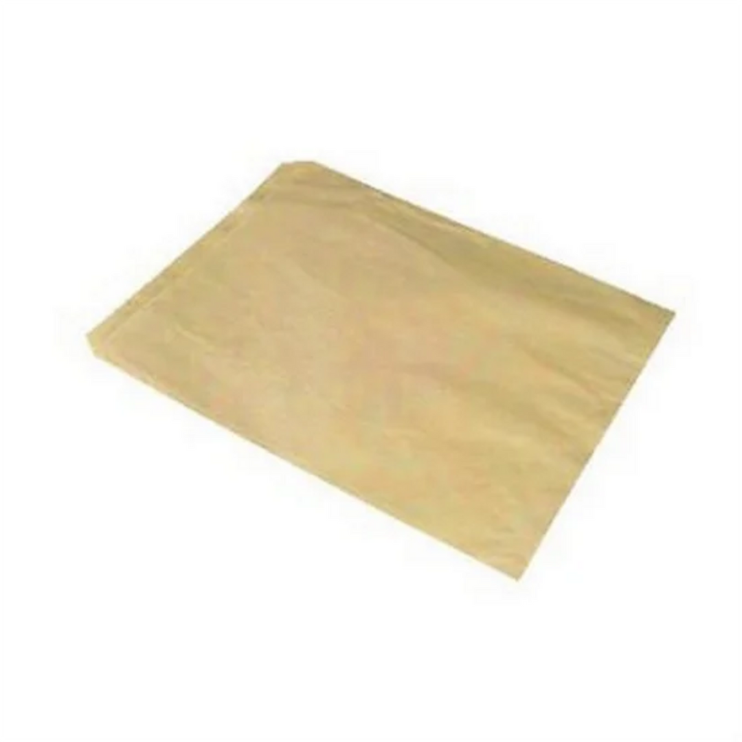 Bagerposer brune 280 x 340 mm til transport og kort opbevaring af brød og tørkager