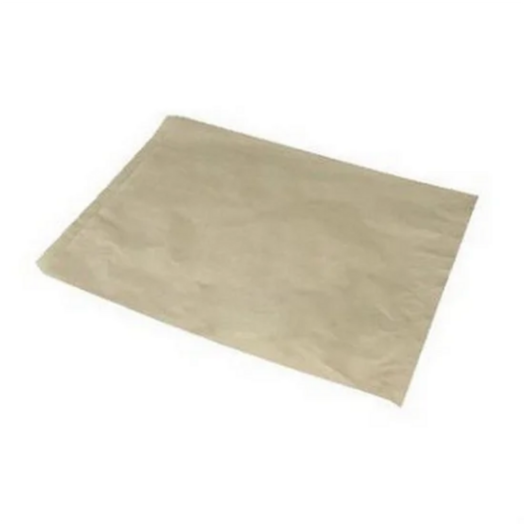 Bagerposer i brun papir til brød og tørkager, 4 kg kapacitet, 280 x 450 mm, 1000 stk