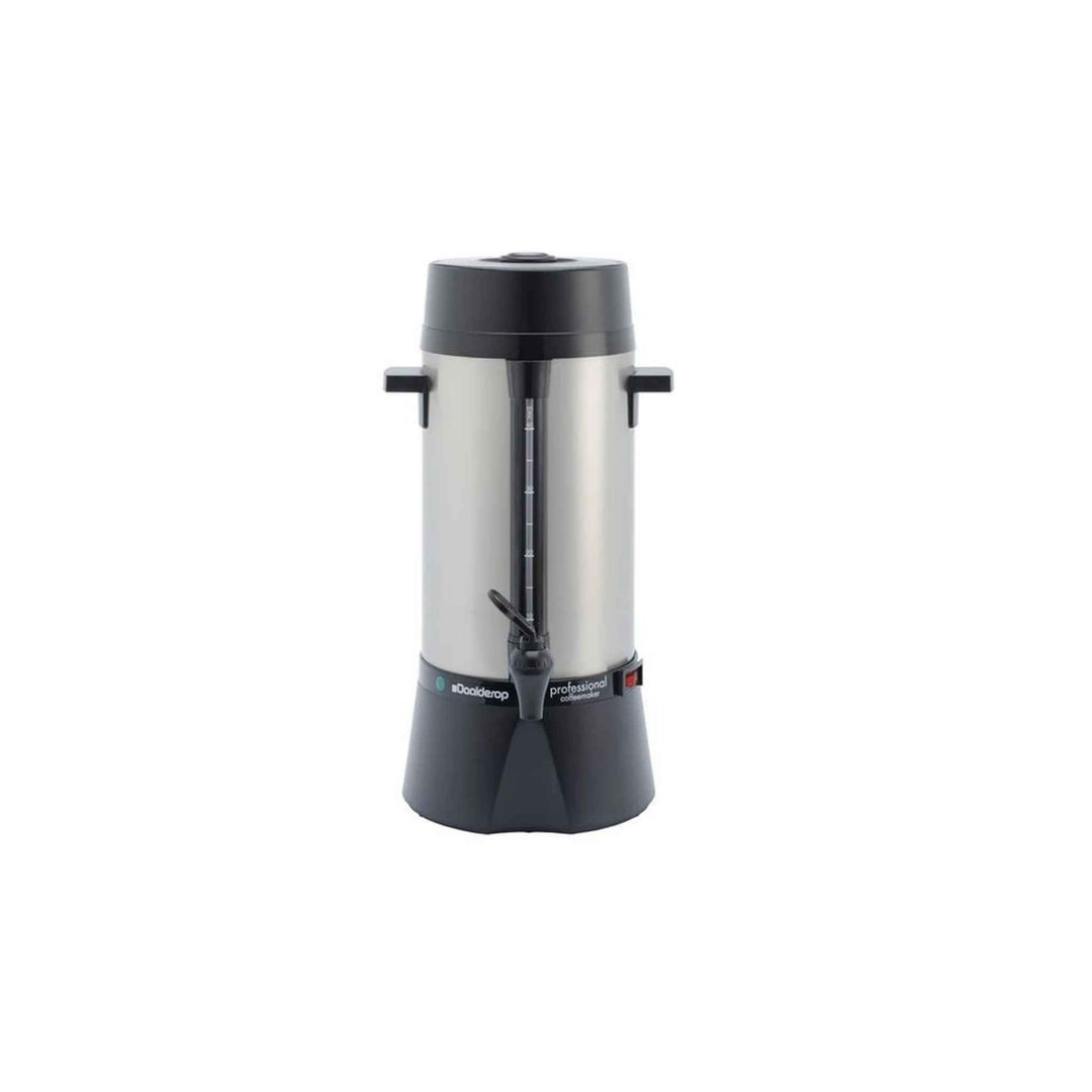Daalderop kaffemaskine 40 kopper Professional, manuel påfyldning, rustfrit stål, holder kaffe varm i op til 4 timer.