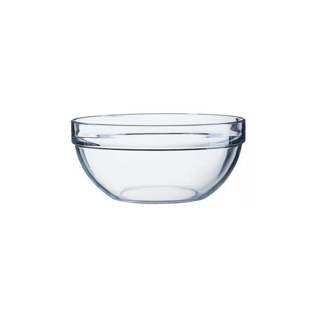Glasskål 14 cm - Praktisk glasskål med 14 cm i diameter. Leveres som pakke med 6 stk. fra Cares.dk.