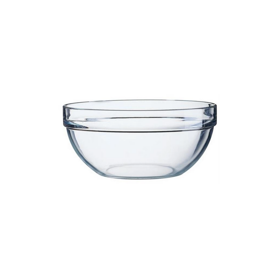 Glasskål 23 cm - Praktisk glasskål med 23 cm i diameter. Leveres som pakke med 6 stk. fra Cares.dk