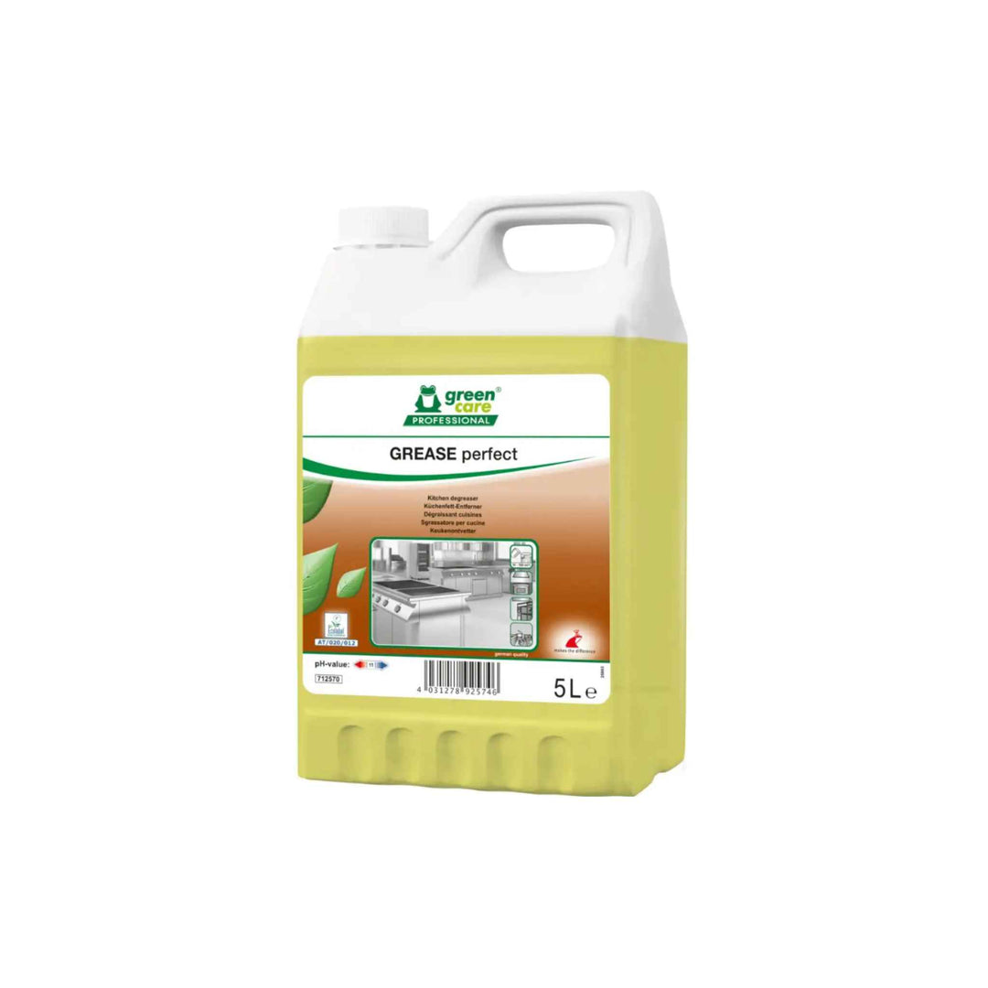 Tana Grease Perfect grundrengøring 5 ltr. x 2 stk., kraftig køkkenaffedter til ovn, grill og fedtede overflader.