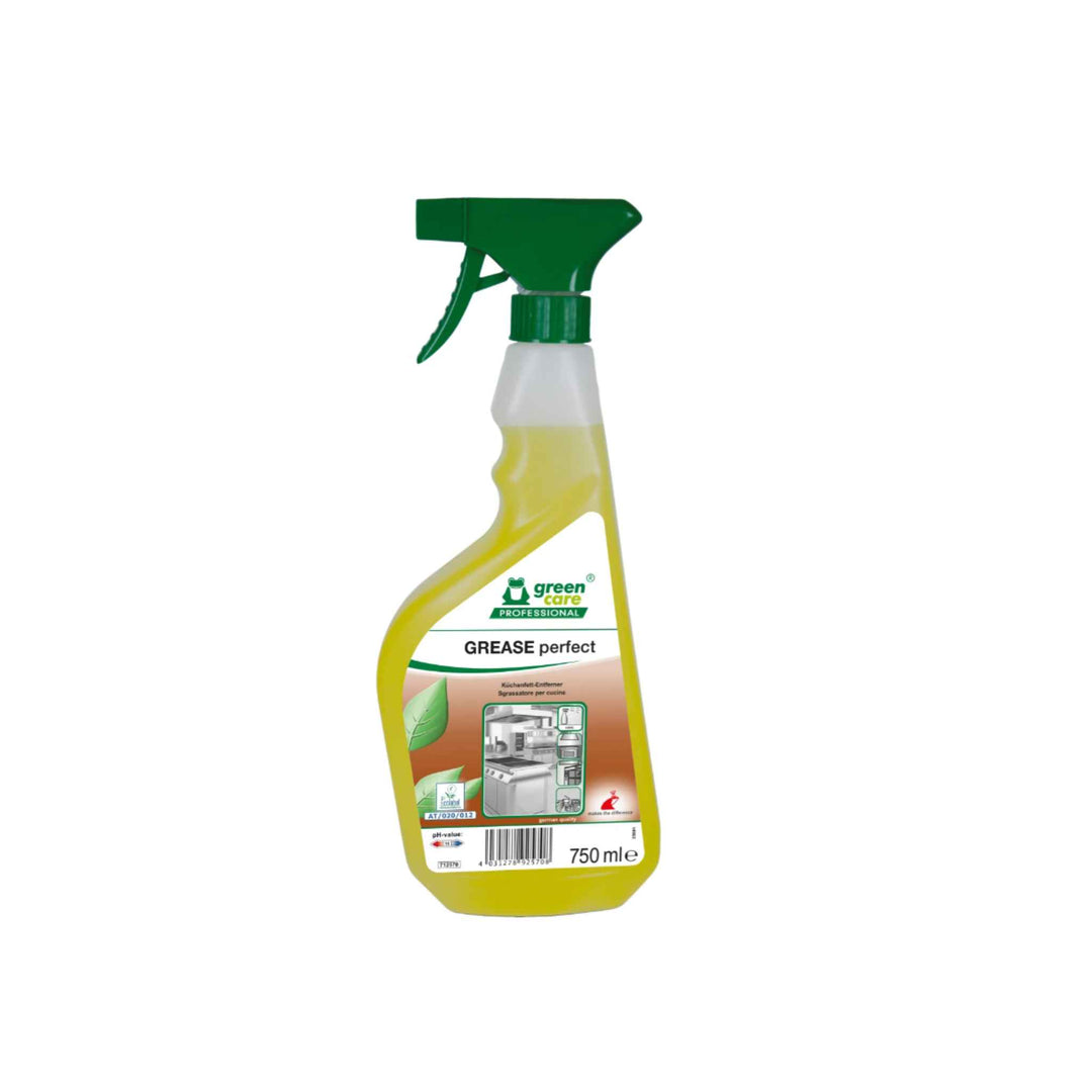 Tana Grease Perfect 750 ml. x 10 stk., effektiv grundrengøring til køkken, fjerner olie, fedt og skorpedannelser.
