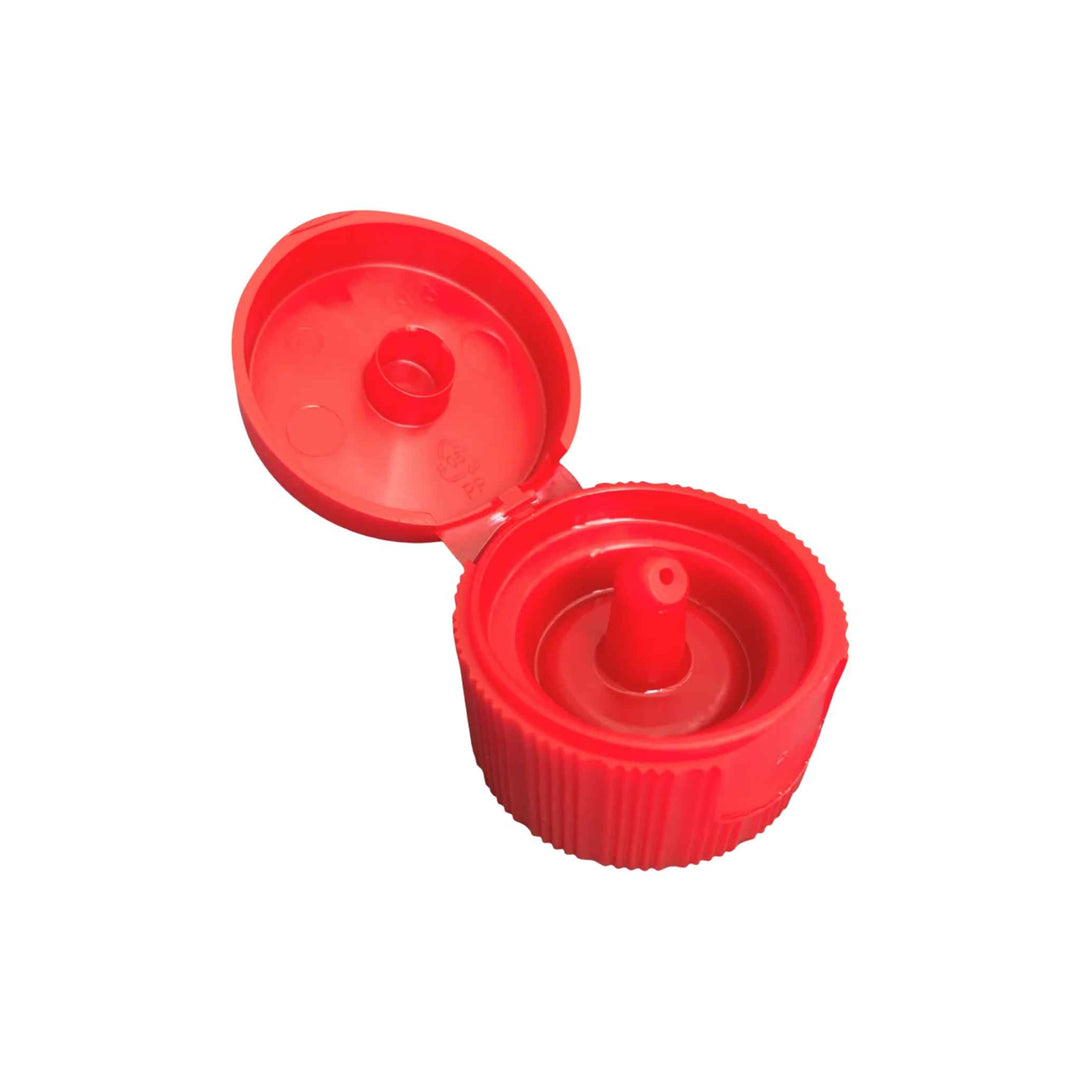 Rødt låg til Kiehl 1 liters refillflaske, passer til flaske 8017 og sikrer tæt og sikker lukning.