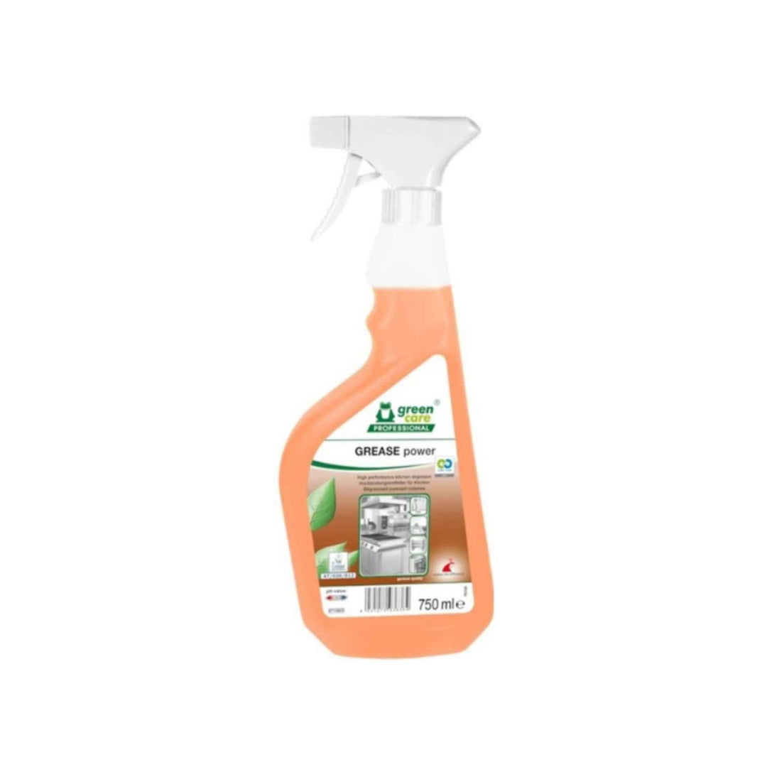 Tana Grease Power 750 ml. x 10 stk., kraftigt ovnrengøringsmiddel mod fastbrændte madrester, fedt og grillrester.