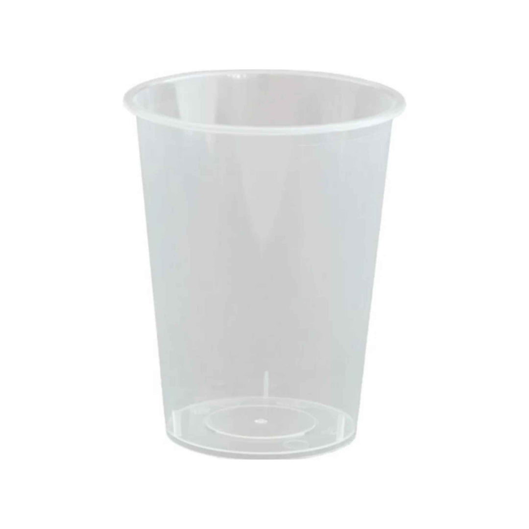 Klare 30 cl plastglas, 25 stk, flergangsbrug, tåler opvaskemaskine og mikroovn.