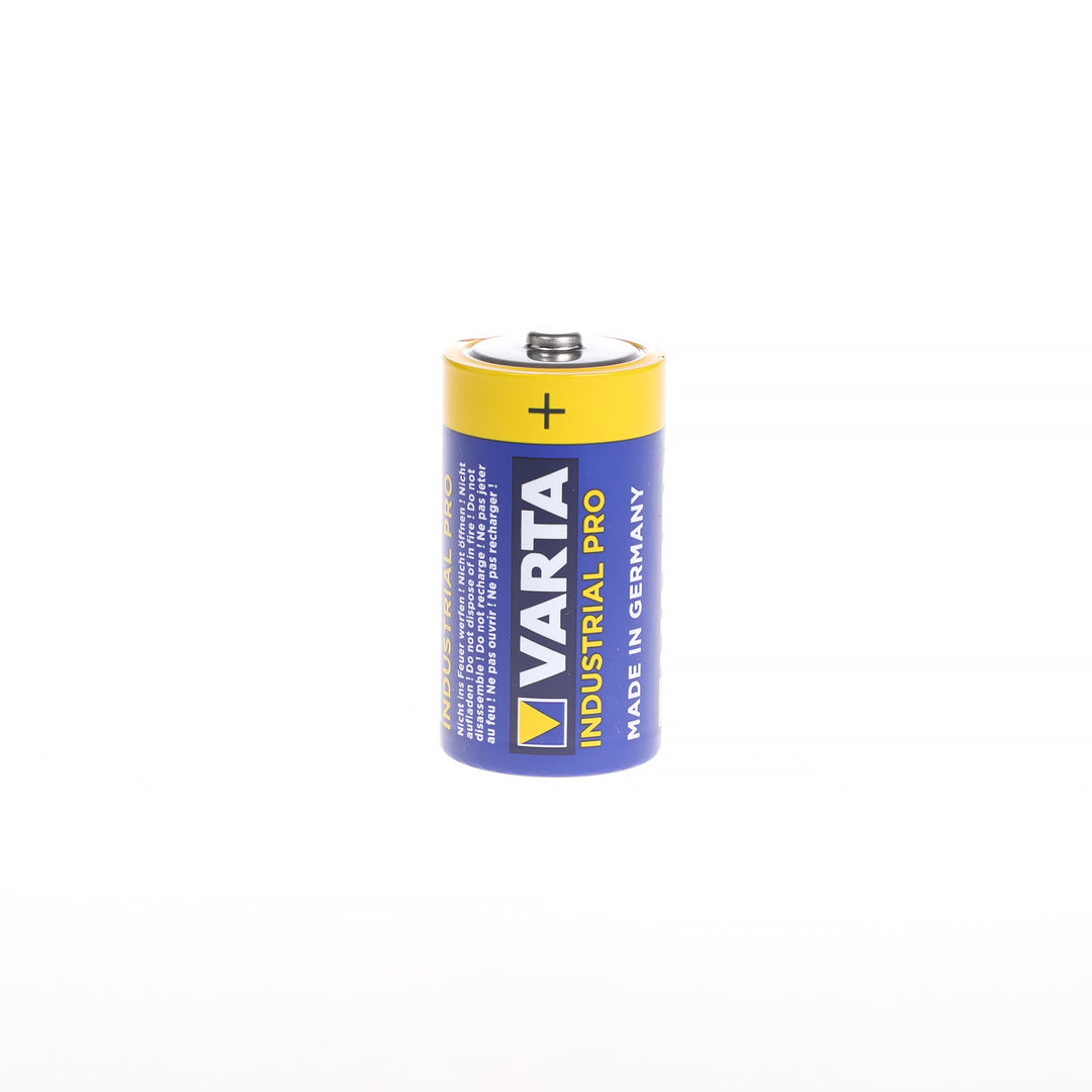 Batterier LR14 type C 1,5V fra Varta. Batterierne fra Varta har en lang levetid. Der leveres 1 batteri af Cares.dk.