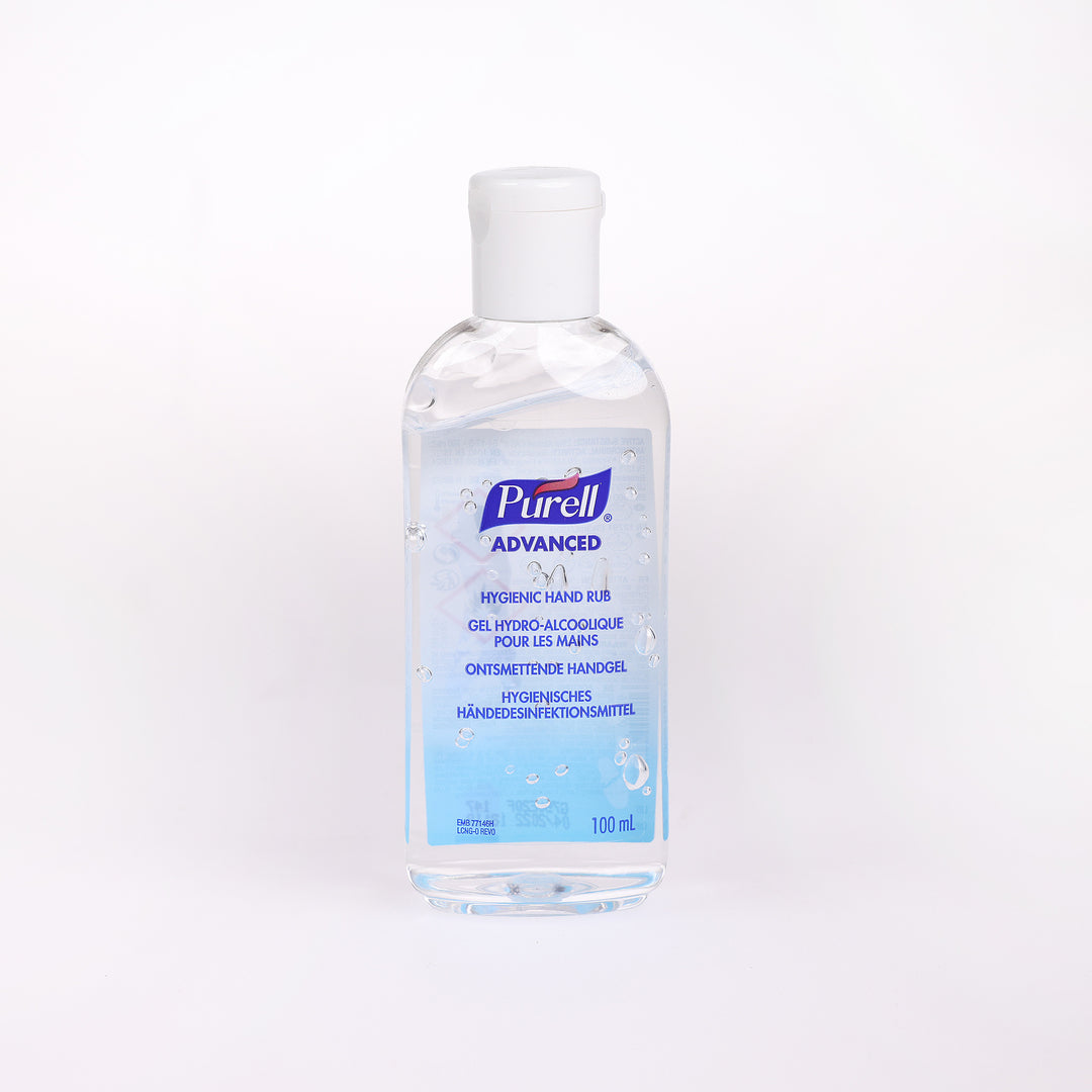 Purell Advanced Gel, 100 ml. beskytter effektivt dine hænder mod bakterier. Praktisk 100 ml. størrelse til tasken eller ferien.