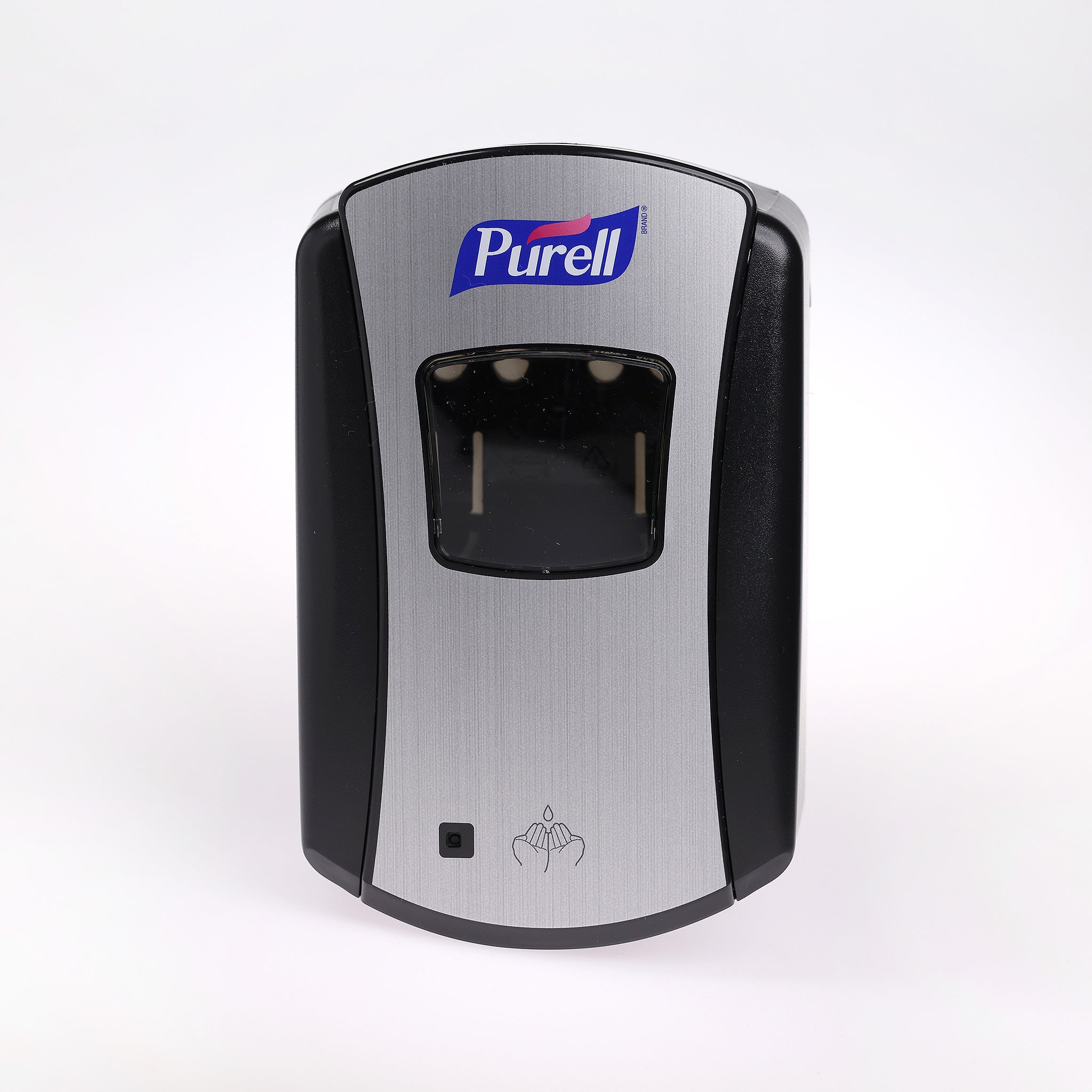 Effektiv og driftsikker spritdispenser Purell LTX-7 i sort/krom. Hygiejnisk med mange doseringer, der gør den økonomisk i brug.