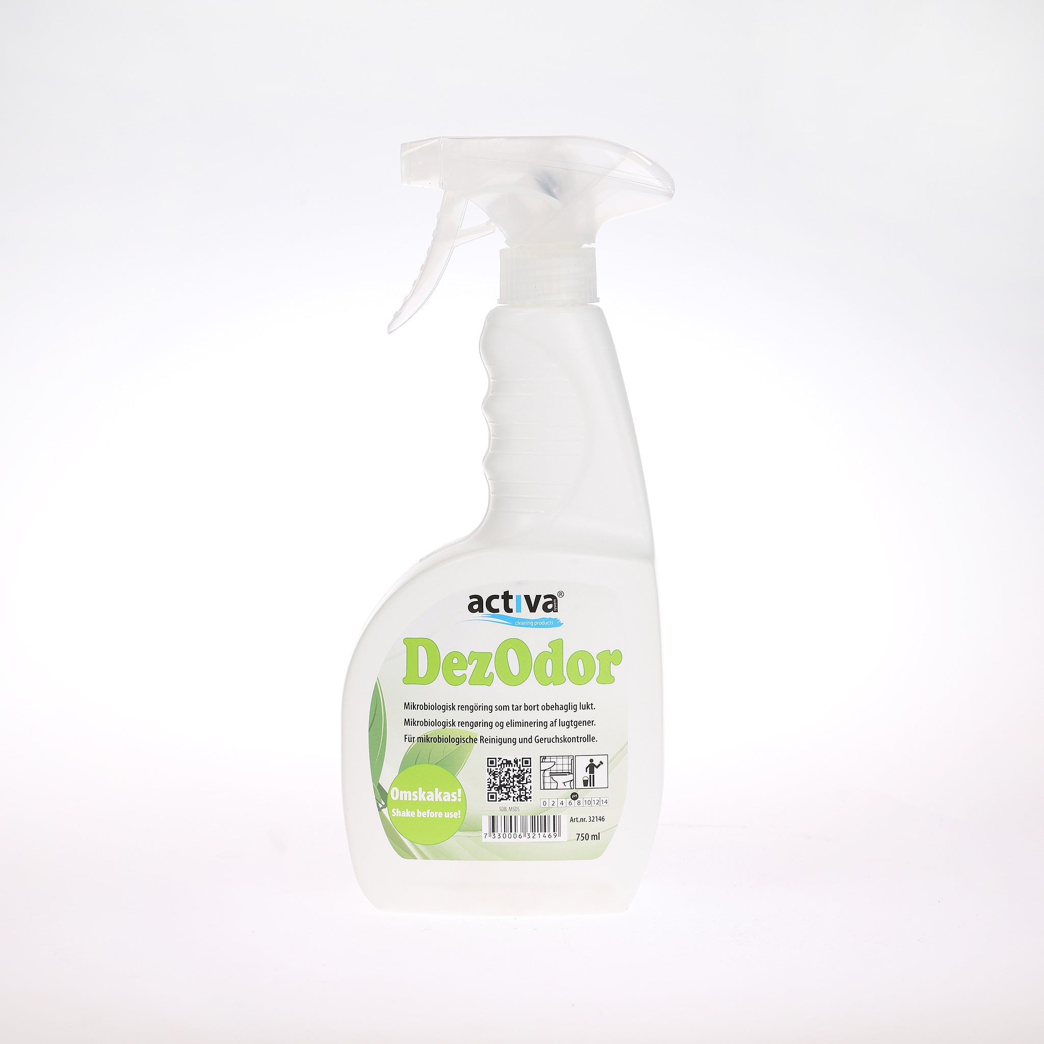 Activa DezOdor er en effektiv røg- og lugtfjerner, der nemt bekæmper og eliminerer grimme lugte som røg, urin, opkast og mere.